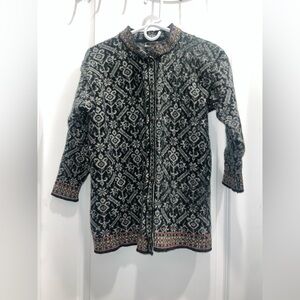 Vintage Dale of Norway wool cardigan